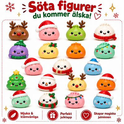 Squishmas™ Julkalender – Barnens Favorit